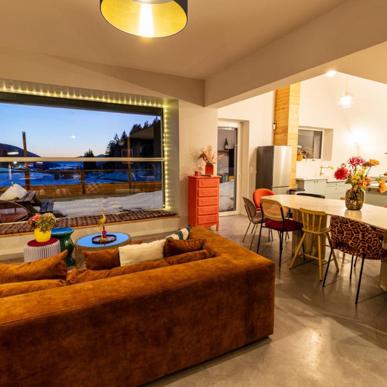 Gîte La Bohème Rhapsodie – 14 pers, terrasse panoramique et vue exceptionnelle sur Autrans - Cottage - 25