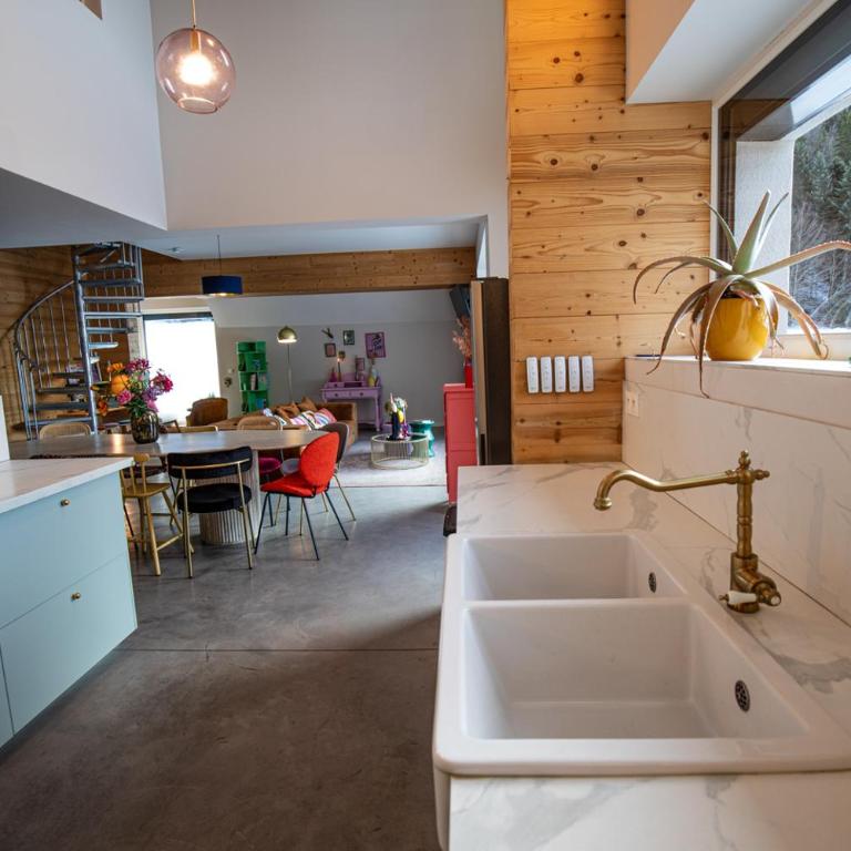 Gîte La Bohème Rhapsodie – 14 pers, terrasse panoramique et vue exceptionnelle sur Autrans - Cottage - 78