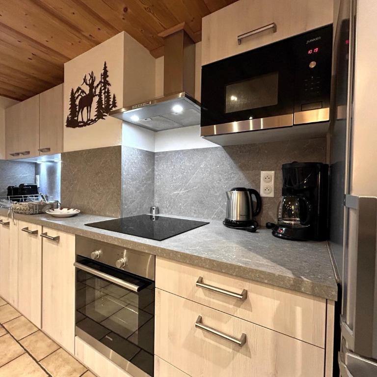 NOUVEAU A LA LOCATION Keranguen 5 cosy au coeur du village, proche pistes et commerces - Apartamento Familiar de 2 dormitorios - 5
