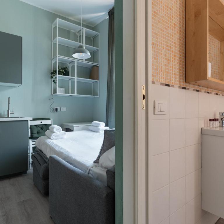 Youth Studio Milano M2 Abbiategrasso Assago Tram 15 Duomo - Appartamento con 1 Camera da Letto - 7