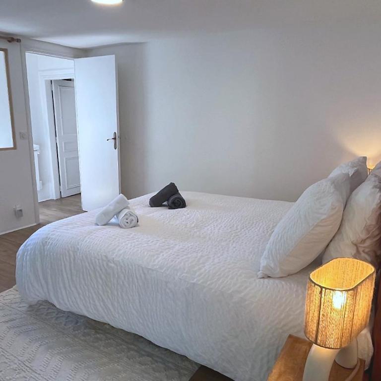 Le Jardin Secret Classé 3 étoiles - 6 pers - Salle de cinéma - Proche de la gare de Blois à 2h de Paris - Appartamento con 3 Camere da Letto - 23