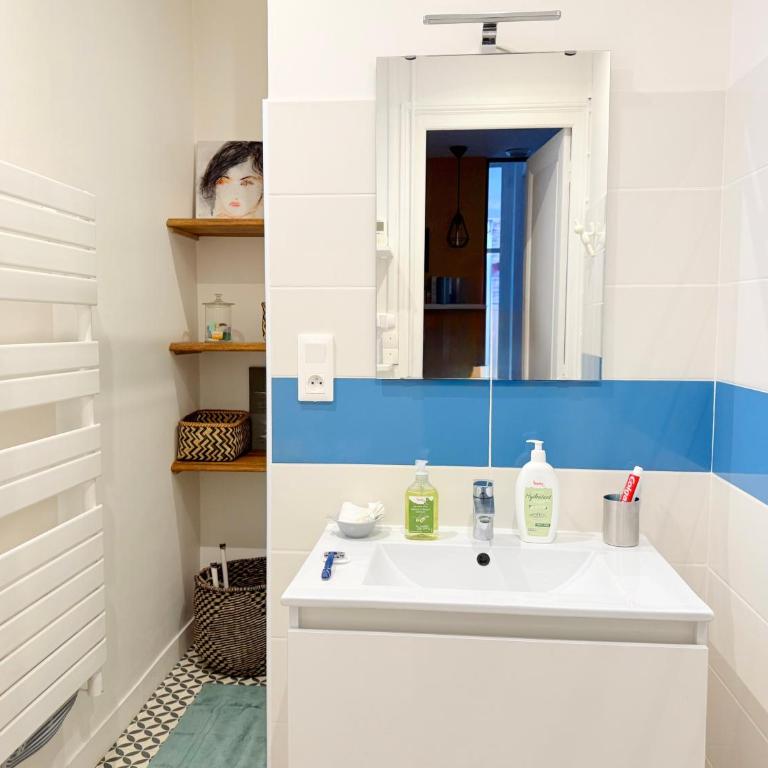 Sejour premium T3 hypercentre, terrasse, wifi Hotel style stay T3 city center terrace WiFi - Apartment mit 2 Schlafzimmern - 6