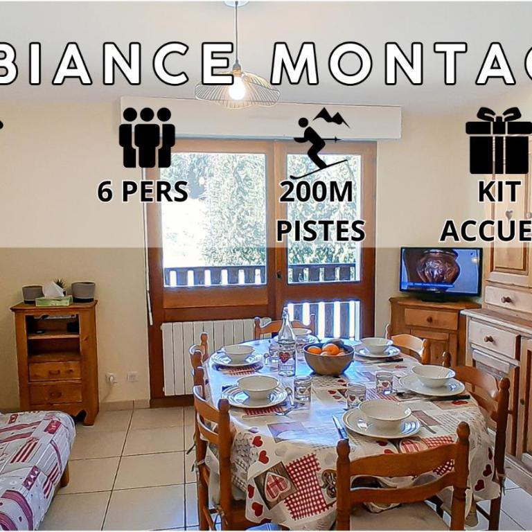 Y Hôtes- Ambiance Montagne T2 Station Hirmentaz - Appartement 1 Chambre avec Terrasse - 1