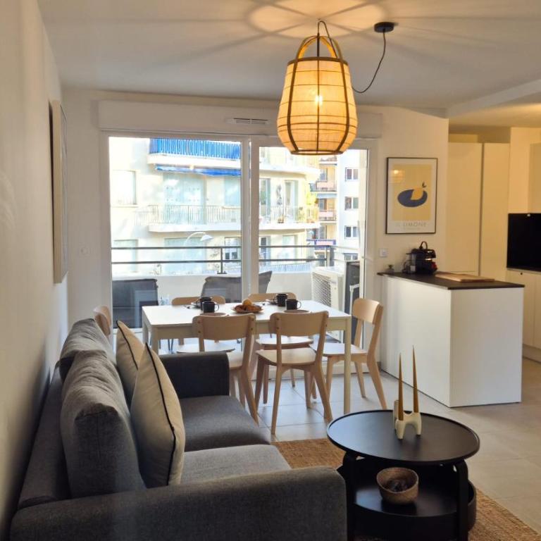 T3 neuf climatisé avec parking à Nice - Appartement 2 Chambres - 5