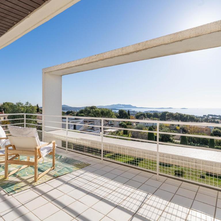 Appartement Vue Mer Panoramique au calme - Parking - Apartment mit 2 Schlafzimmern - 3
