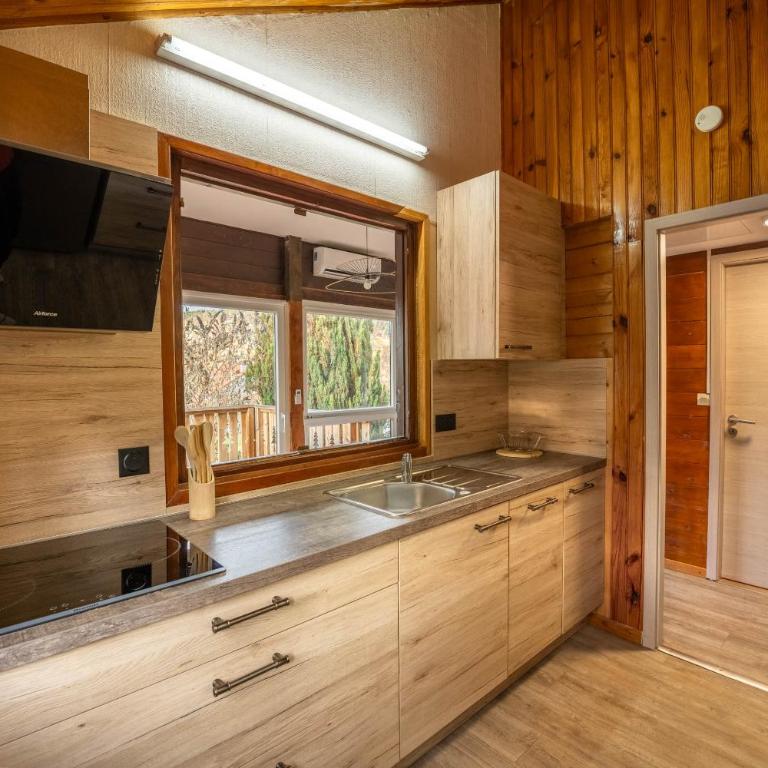 Au Chalet d'Aline - Atypique pour 4 personnes - Chalet 2 Chambres - 8