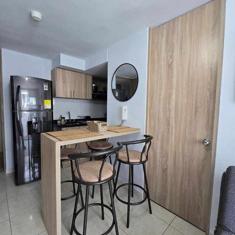 Apartamento Vacacional de 3 Habitaciones con Piscina A 20 Minutos de Salento Quindío - One-Bedroom Apartment - 7