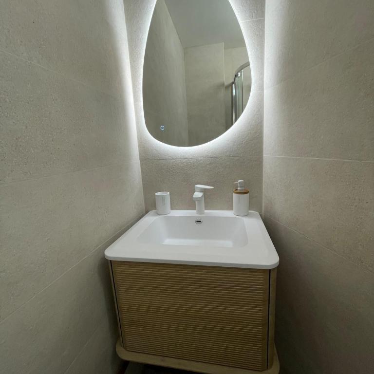 Studio avec canapé lit 2 places dans pièce de vie et lit une place dans coin nuit - Apartment mit 1 Schlafzimmer - 5