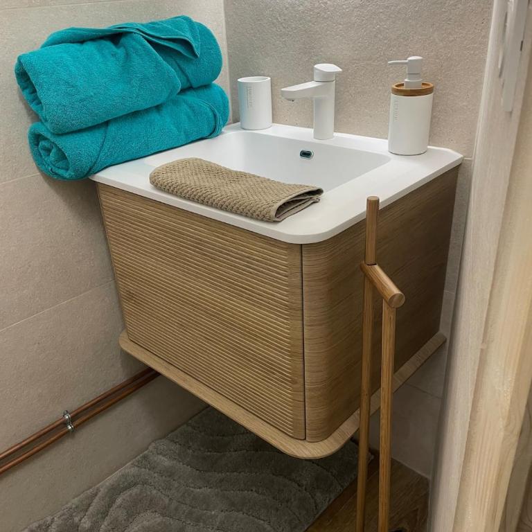 Studio avec canapé lit 2 places dans pièce de vie et lit une place dans coin nuit - Apartment mit 1 Schlafzimmer - 18