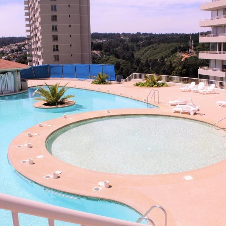 Departamento en Reñaca hermosa vista - Two-Bedroom Apartment - 5