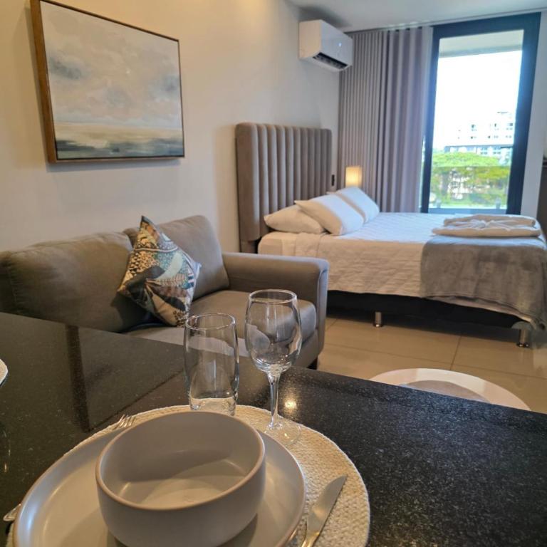 Dpto con Balcon - Piscina - CoWork - Gym - One-Bedroom Apartment - 22