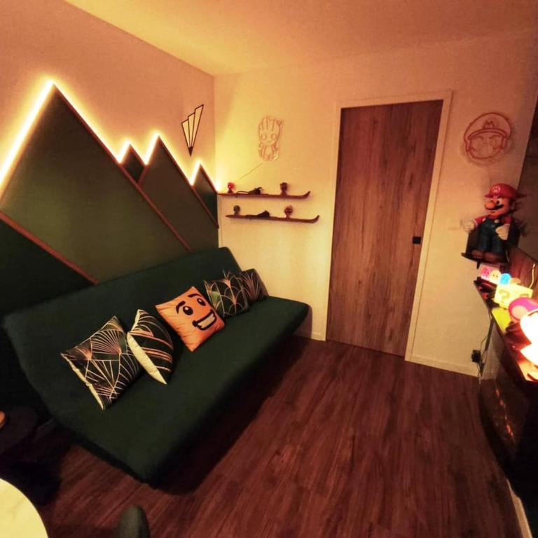 Gamebox in Carroz - Appartamento con 1 Camera da Letto, Balcone e Vista Montagna - 17