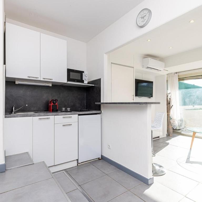 Studio lumineux avec extérieur dans la Marina Baie Des Anges - Appartement 1 Chambre - 4