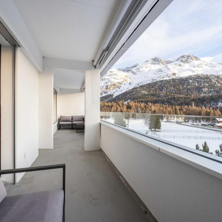 NEW Engadine Alpine Apartment - Pool & Sauna - Apartment mit Blick auf die Berge - 18