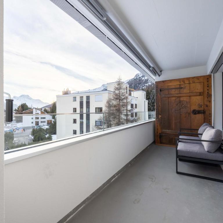 NEW Engadine Alpine Apartment - Pool & Sauna - Apartment mit Blick auf die Berge - 12