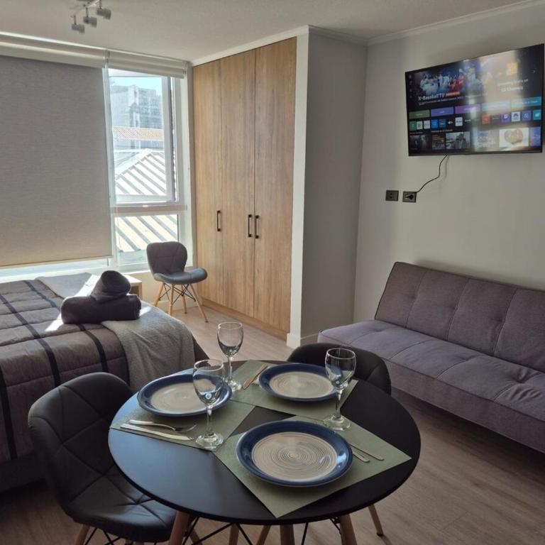 Ñuñoa, metro Irarrazabal, centrico, impecable - One-Bedroom Apartment - 13