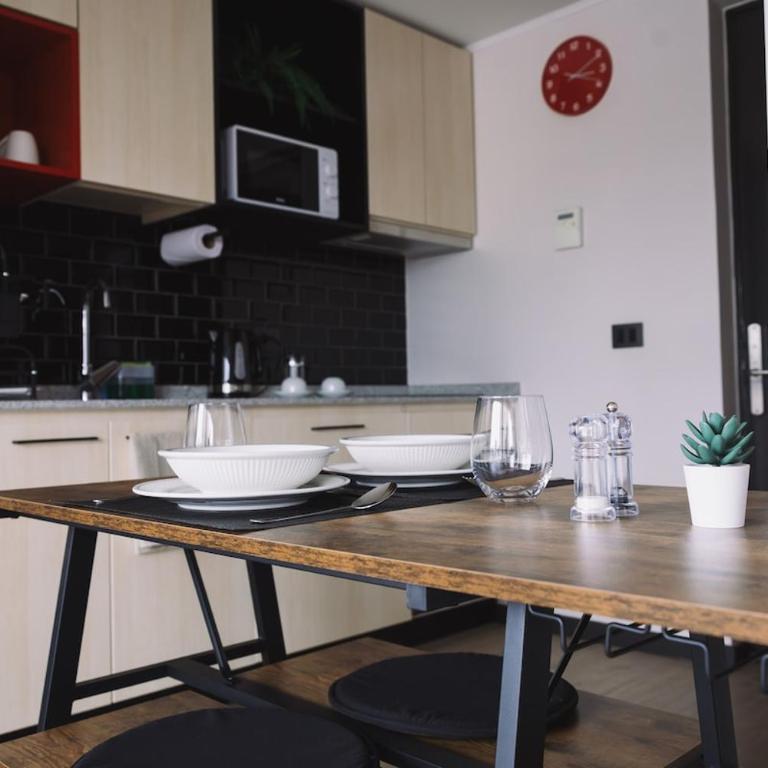 Moderno, acogedor y a pasos del Metro - One-Bedroom Apartment with Balcony and City View - 19
