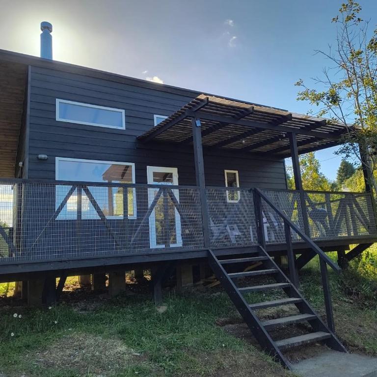Tiny House rodeada de bosque nativo - One-Bedroom House - 16