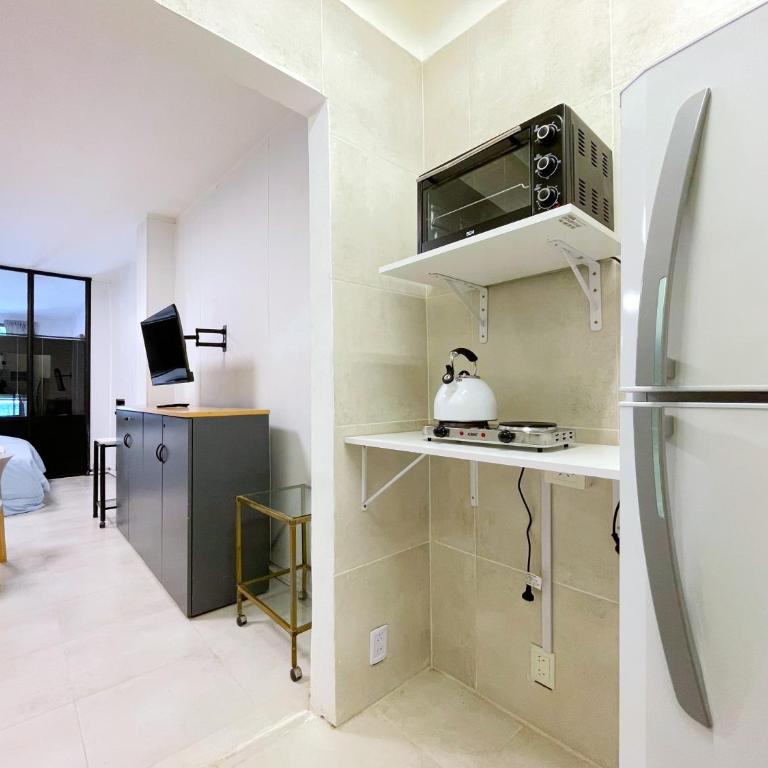La Platea Bs As 1A in front of Puerto Madero - Apartamento de 1 dormitorio con balcón - 3