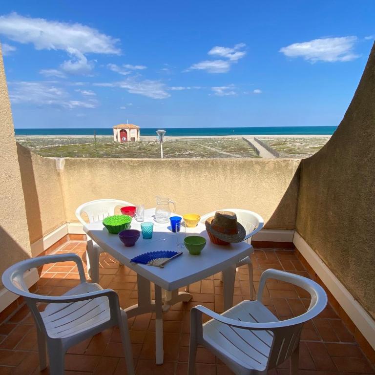 Villa Mitoyenne T2 avec Climatisation et Parking, Face à la Mer, 4 Pers - FR-1-798-58 - Appartement - 1