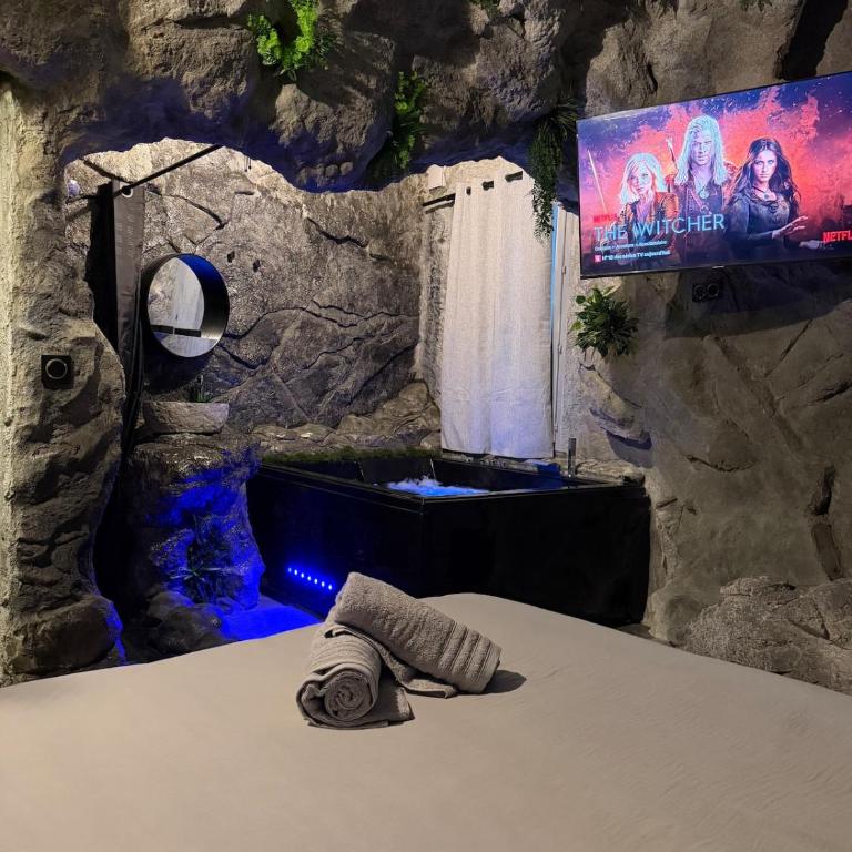 La love grotte immersion complète avec jacuzzi - Apartamento de 1 dormitorio - 1