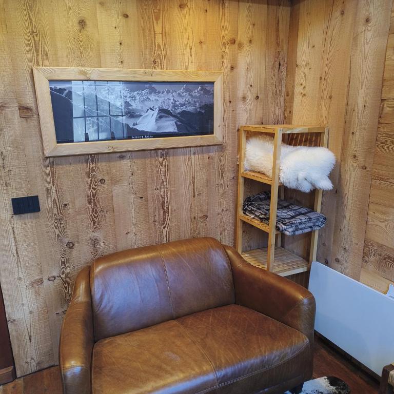 De Schoof, Mini-chalet walser avec une vue époustouflante - Chalet con 1 Camera da Letto - 13