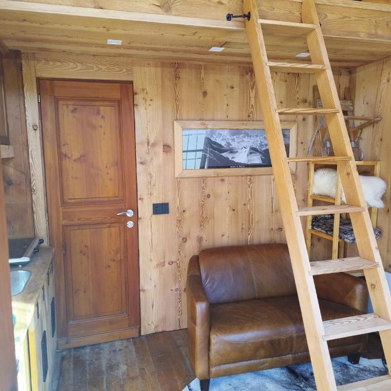 De Schoof, Mini-chalet walser avec une vue époustouflante - Chalet con 1 Camera da Letto - 14