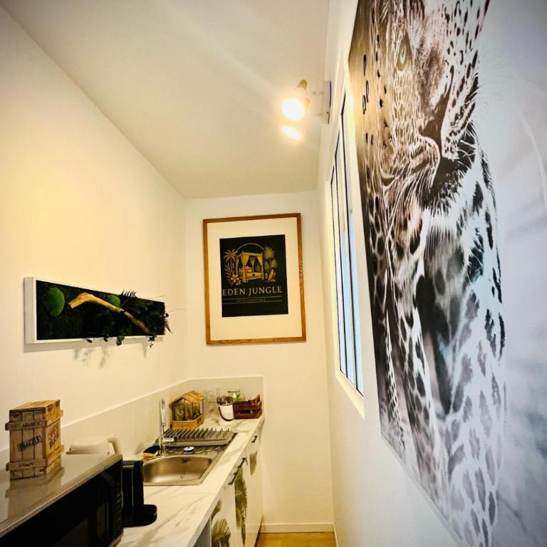 Suite Eden Jungle - Ambiance tropicale cosy - One-Bedroom Apartment - 18