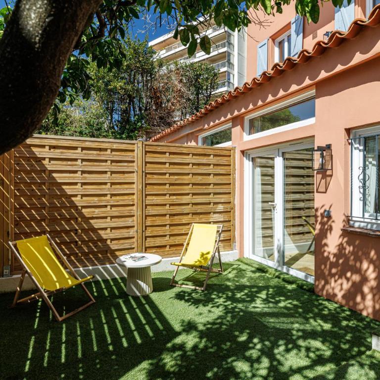 62 CARNOT LOT 2 - Un havre de paix climatise avec jardin et jacuzzi - Appartement 1 Chambre avec Baignoire Spa - 27