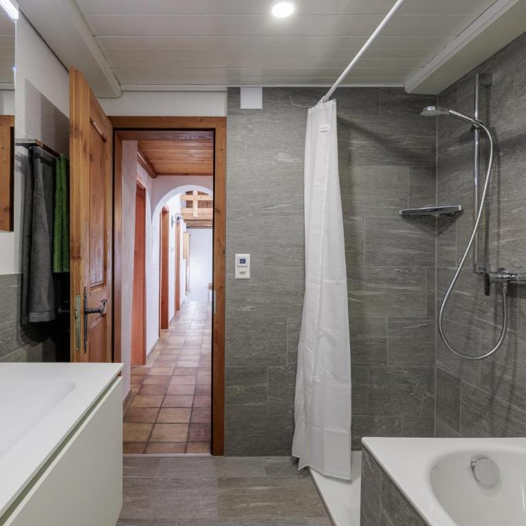 Chasa Macun - Apartment mit Blick auf die Berge - 10