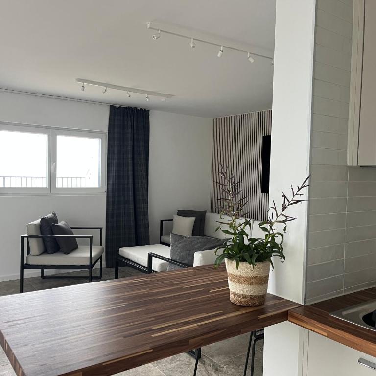 Renovated APT with panoramic view - Deluxe Apartment mit 2 Schlafzimmern und Gartenblick - 20