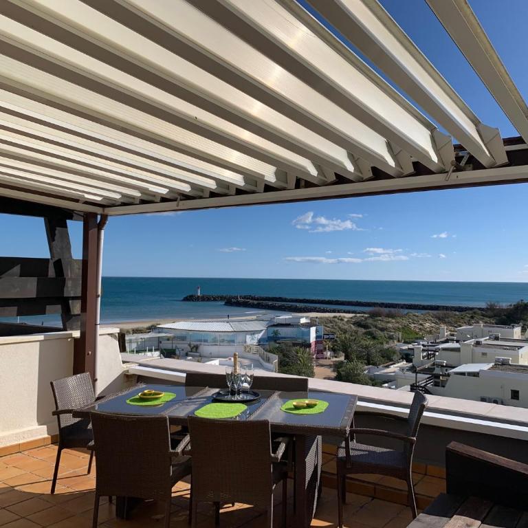 482 Duplex Appartement 2 pers Port Nature 2 magnifique vue mer - Appartamento con 1 Camera da Letto, Vista Mare e Terrazza - 1
