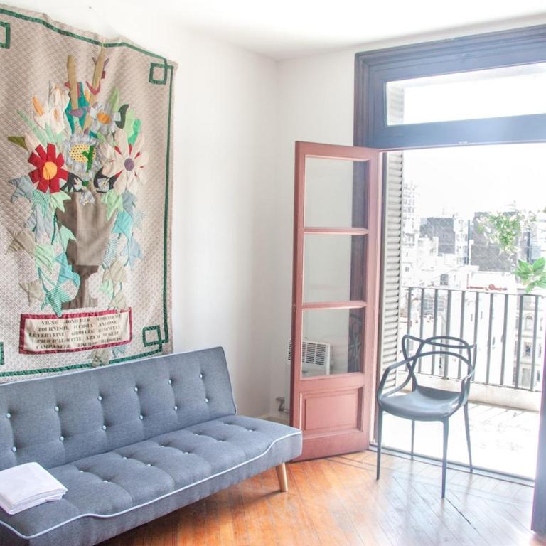 Centro, balcón, luz, muy amplio y tranquilo, WiFi - Apartamento de 1 dormitorio - 42