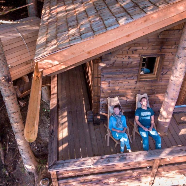 Cabane entre terre et ciel - Cabane dans les Arbres Mont-Blanc - 7