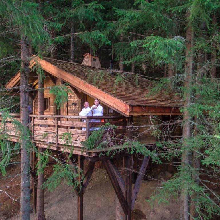 Cabane entre terre et ciel - Cabane dans les Arbres Mont-Blanc - 10