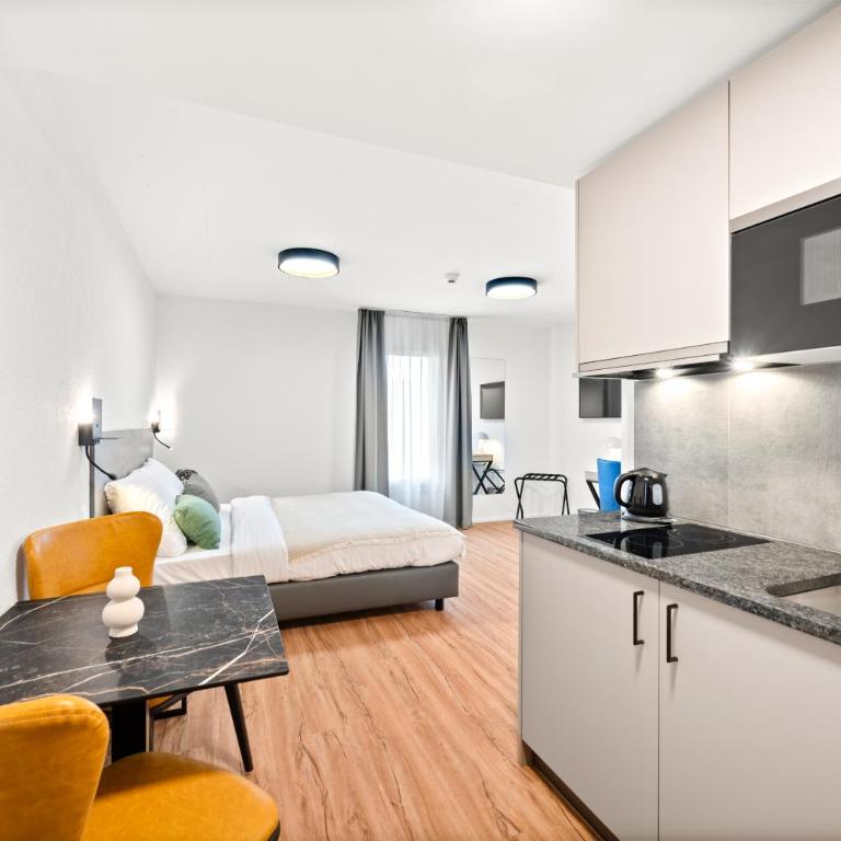 Aparthotel Hine Adon Avenches A1 - Self checkin - Studio-Apartment mit 2 Schlafzimmern - 5