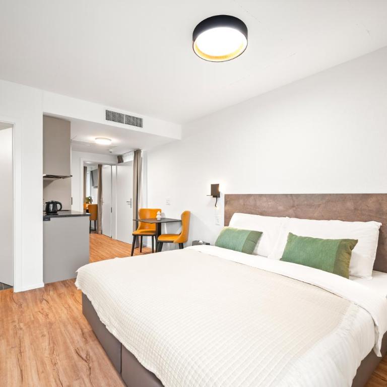 Aparthotel Hine Adon Avenches A1 - Self checkin - Studio-Apartment mit 2 Schlafzimmern - 4