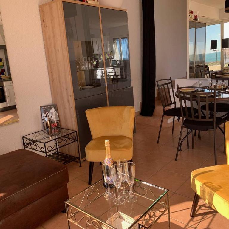 482 Duplex Appartement 2 pers Port Nature 2 magnifique vue mer - Appartamento con 1 Camera da Letto, Vista Mare e Terrazza - 9