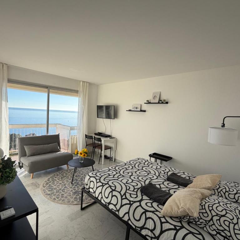 Studio panoramique & parking - Apartamento de 1 dormitorio - 6