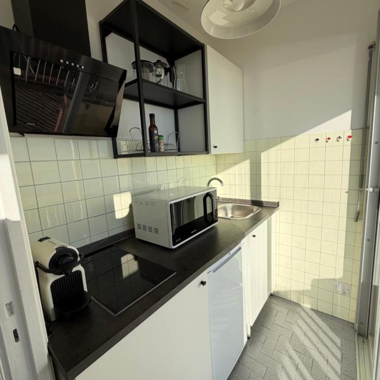 Studio panoramique & parking - Apartamento de 1 dormitorio - 5