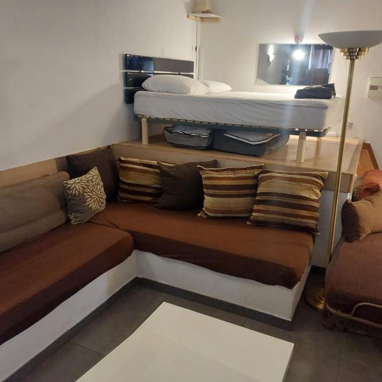 AJACCIO GRAND STUDIO CLIMATISÉ LOFT SPA VUE MER ET MONTAGNE 5 p - Appartement 2 Chambres - 6