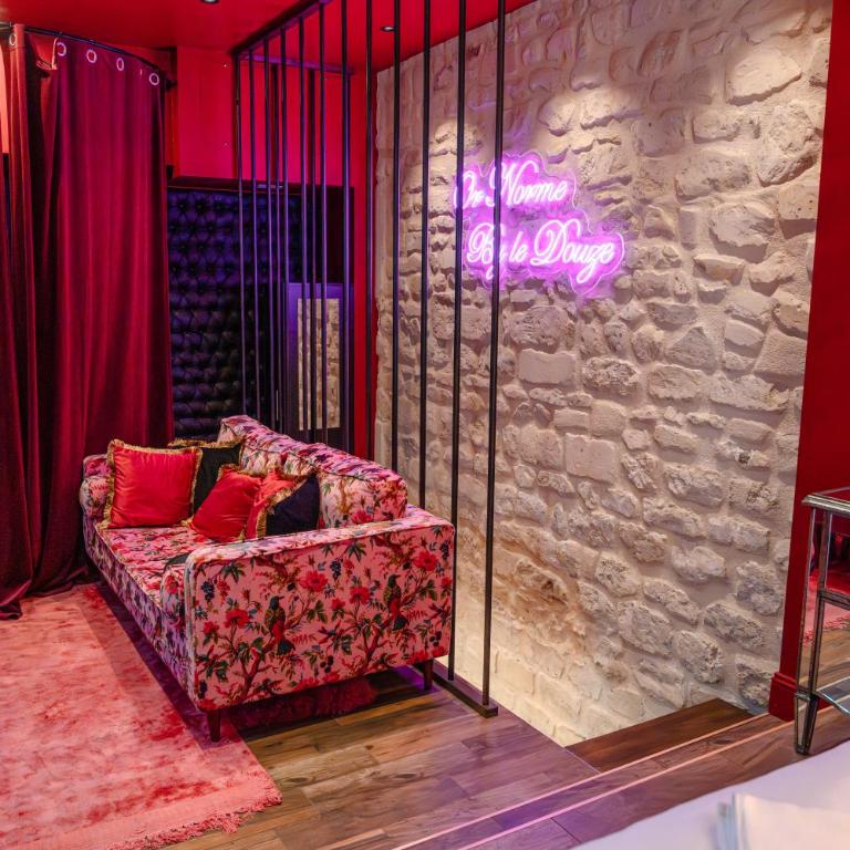 Suite Jacuzzi & Sauna privatifs - Paris - Or Norme By Le Douze - Chambre Double Deluxe - 9