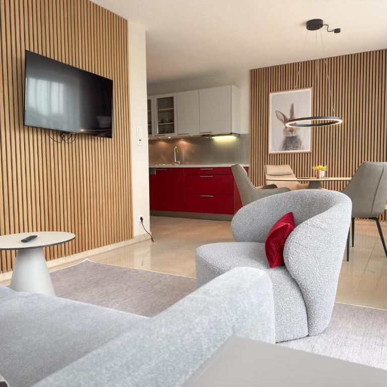 "SONNTAGSGLÜCK" - Premium Apartments Seekirchen, ruhiges Feriendomizil im Grünen, gemeinsamer Poolarea - Haus mit 5 Schlafzimmern - 63