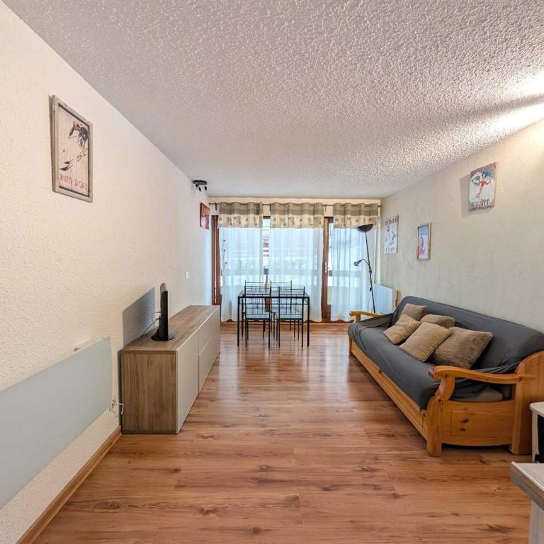 Studio cosy 4 pers avec balcon - Proche pistes, animaux admis, parking - FR-1-445-212 - Monolocale - 6
