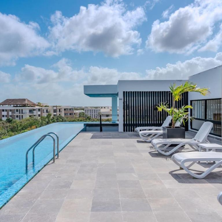 2 Bdr Penthouse, Private pool, Rooftop and gym - Apartamento - 1