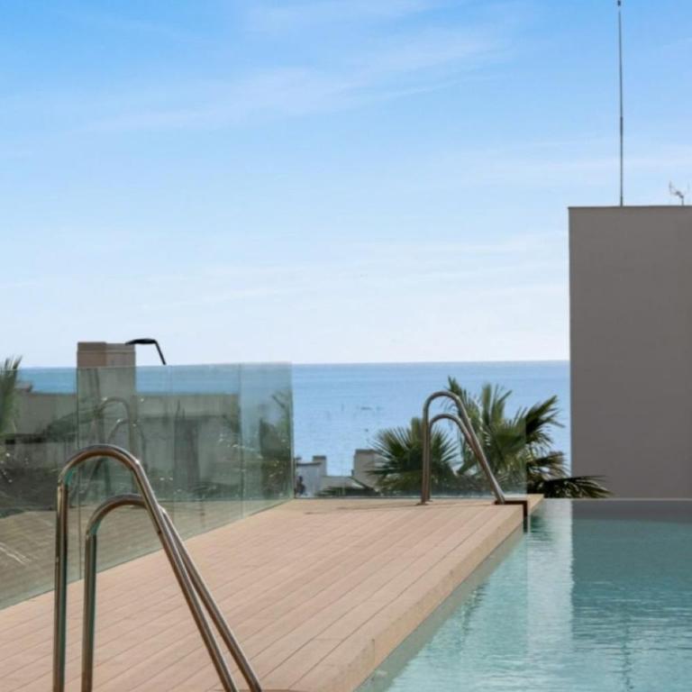ViVi Homes - Apollo Luxury, Pool, Gym & Beach - Apartment with Terrace - 39