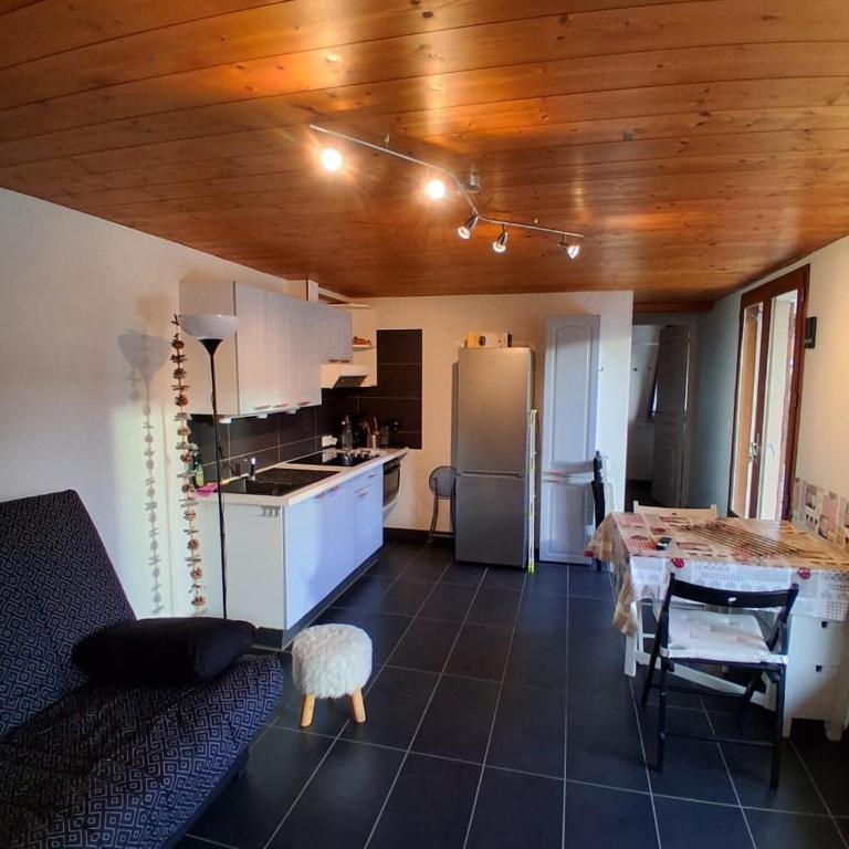Rez de chalet "La Grange" - Appartement avec Vue sur la Montagne - 6