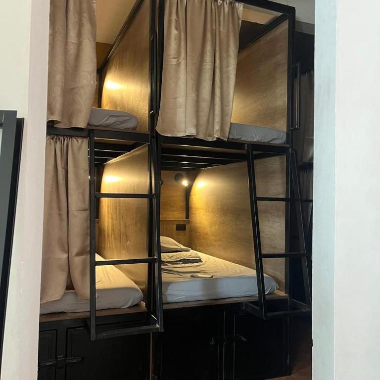 Leveli Coliving & Hostel Oaxaca - 14 Bed Mixed Capsule Dorm Room - 3