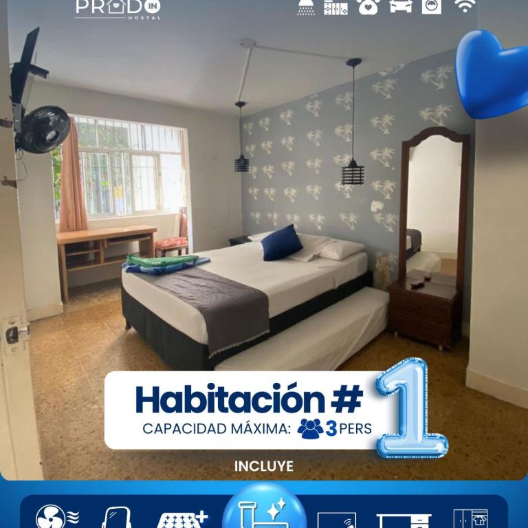 hostal casa prado in - Habitación Doble - 2 camas - 5