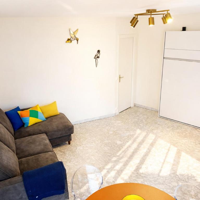 1 min to sea, Parking, AC, Terrace, 15 min Monaco - Appartement avec Terrasse - 7